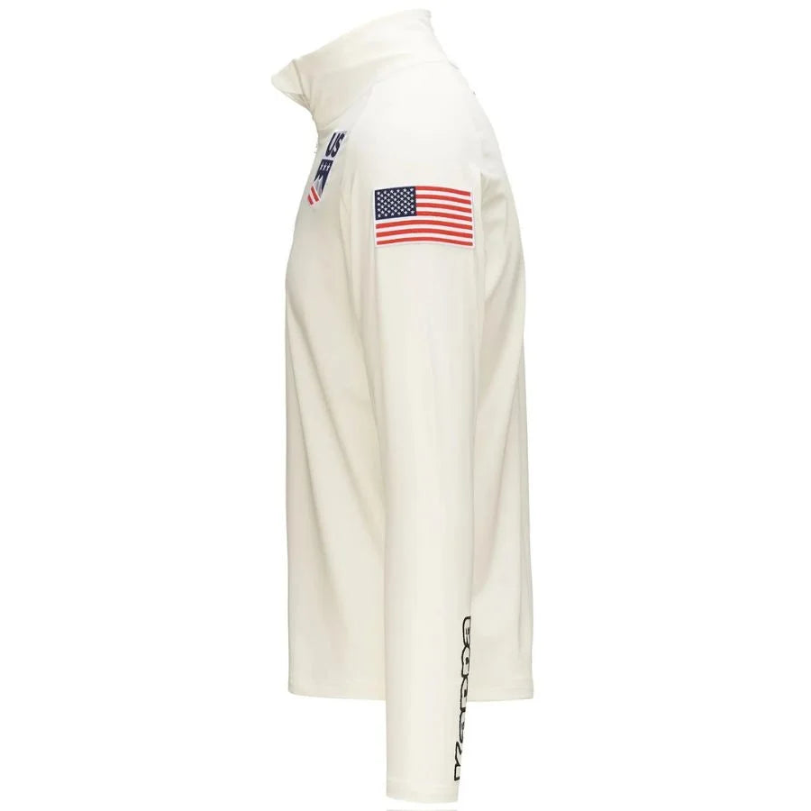 Kappa USA Ski Team First Layer Shirt  - White Milk