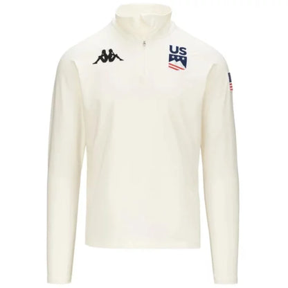 Kappa USA Ski Team First Layer Shirt  - White Milk