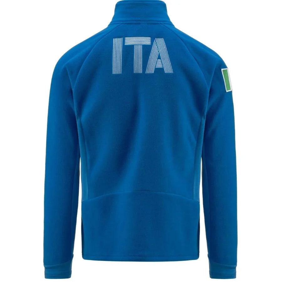 Kappa Men ITA Team Mid Layer Jacket  - Blue Brillant