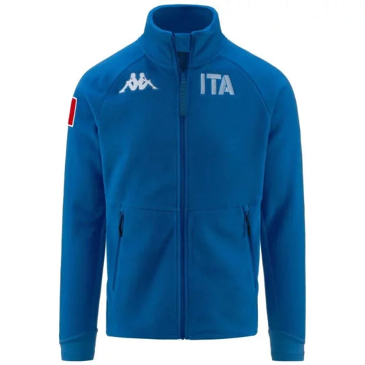 Kappa Men ITA Team Mid Layer Jacket  - Blue Brillant