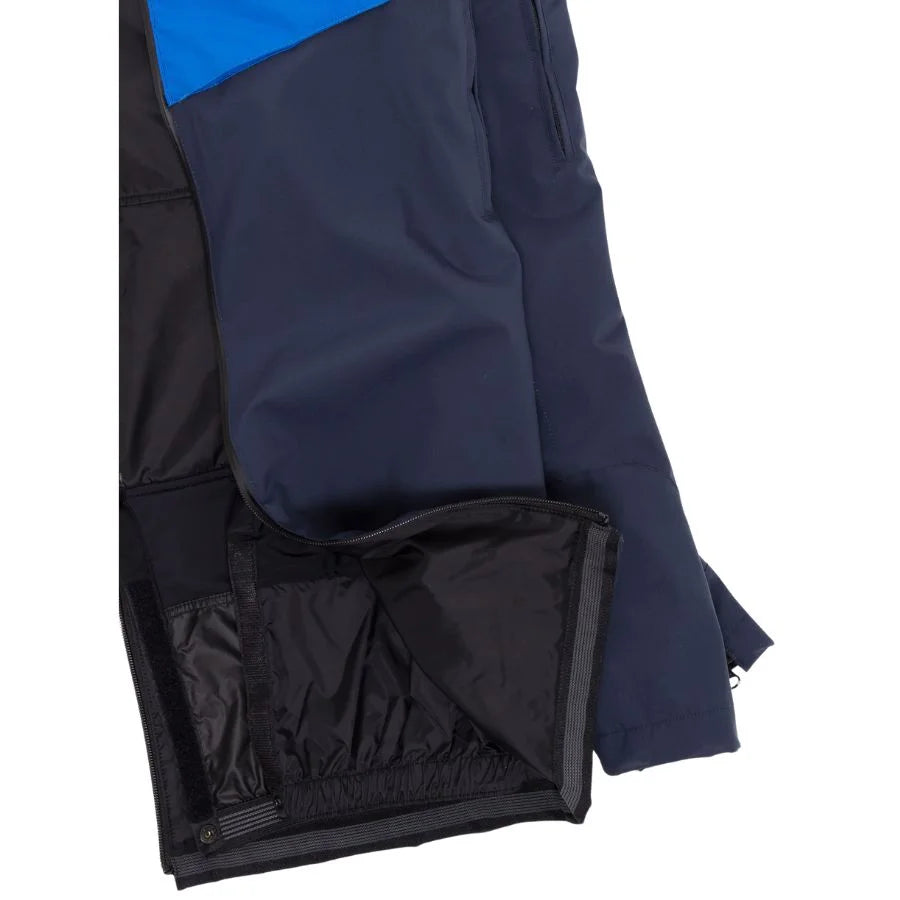 Colmar Men French Ski Team FZ Pant - Blue Black Abyss