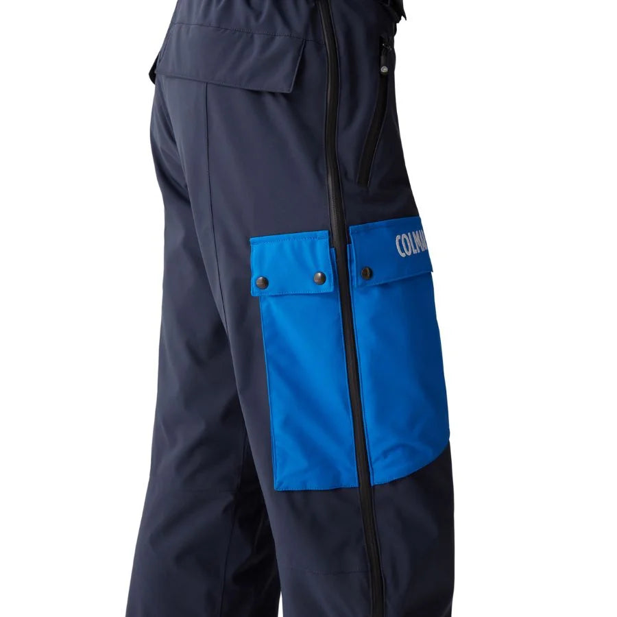 Colmar Men French Ski Team FZ Pant - Blue Black Abyss