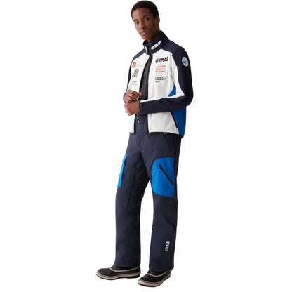 Colmar Men French Ski Team FZ Pant - Blue Black Abyss