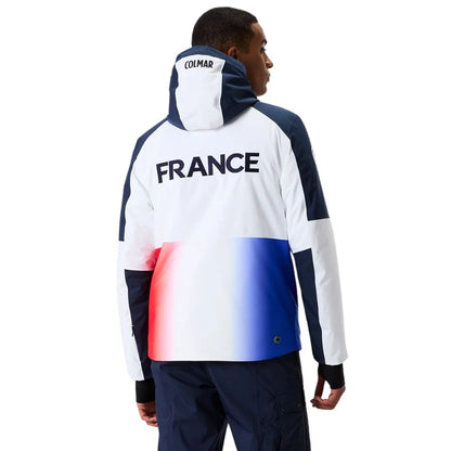 Colmar Men French Team Jacket - White Blue Red