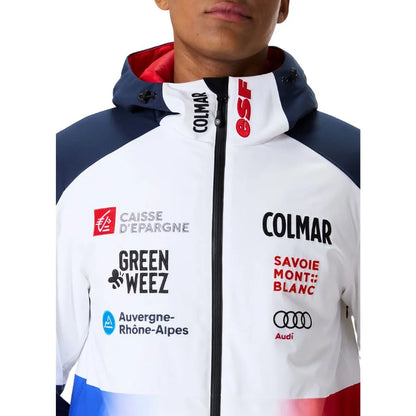 Colmar Men French Team Jacket - White Blue Red