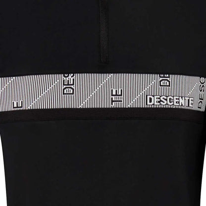 Descente Men Cedric First Layer Shirt - Black Swiss