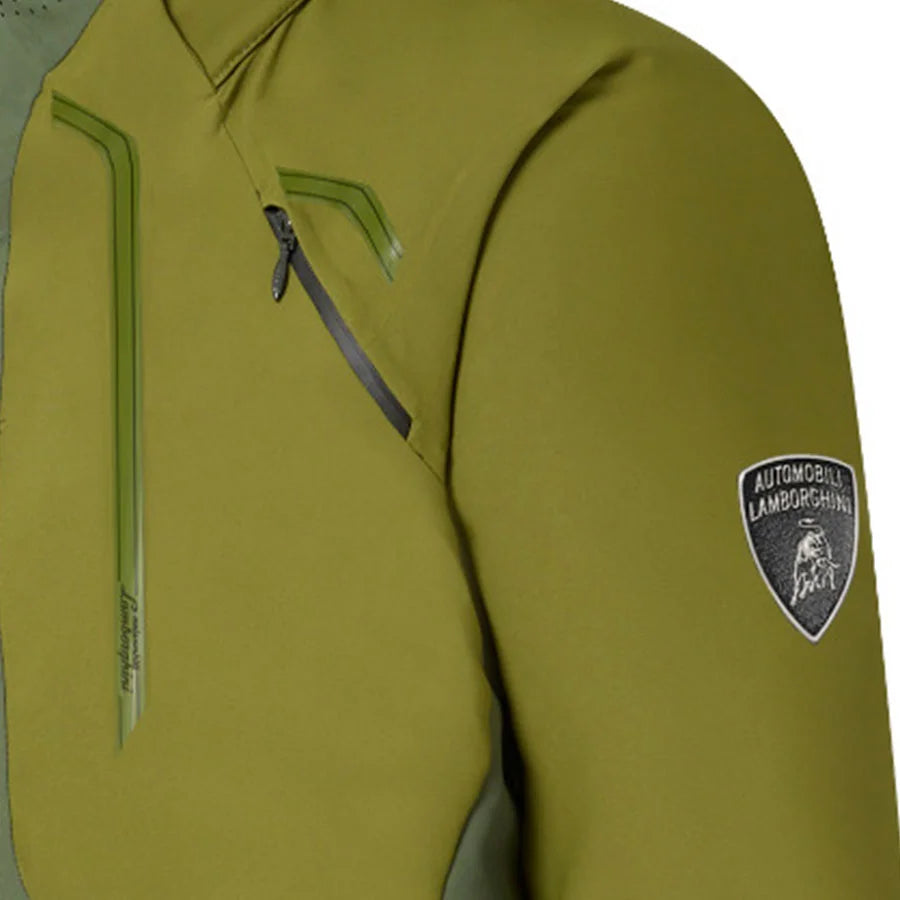 Descente Men Lamborghini Ski Jacket - Olive Green