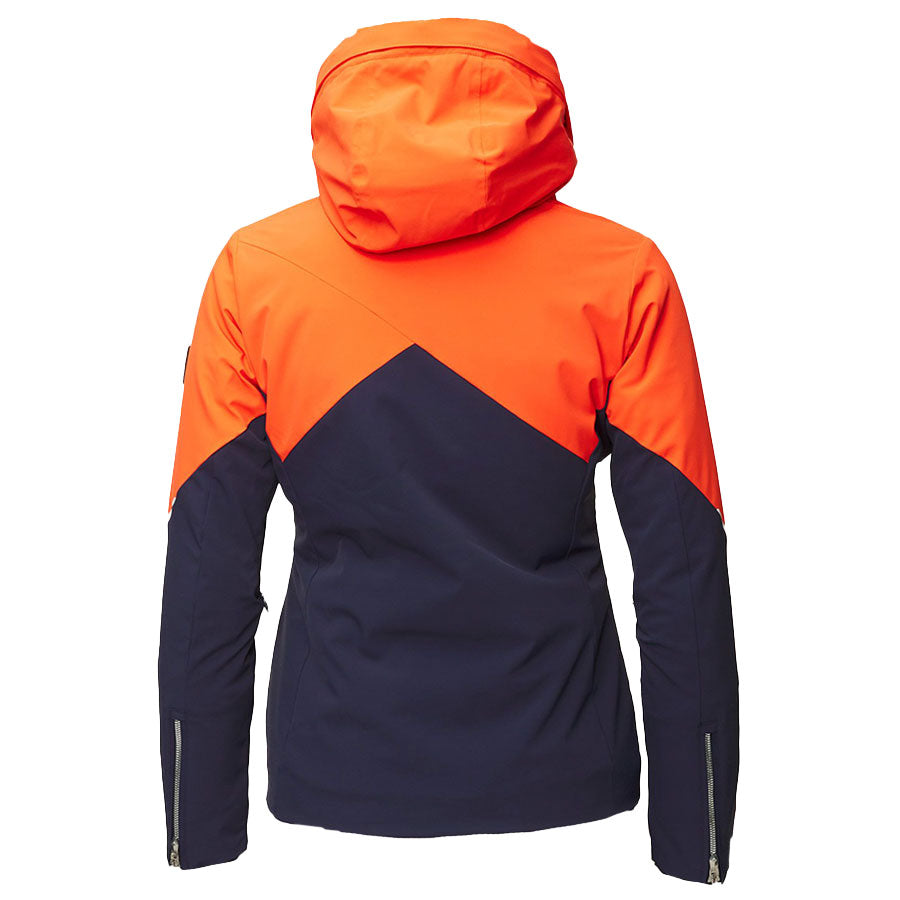 Descente Women Amanda Ski Jacket – Momiji Orange Dark Night