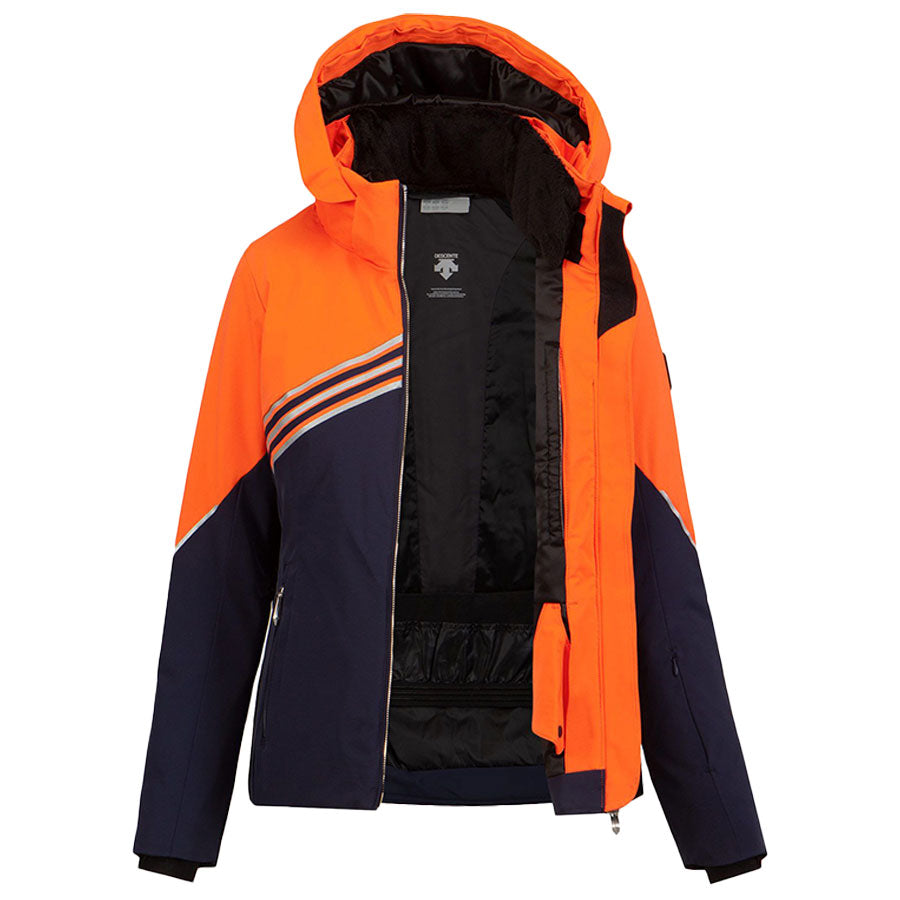 Descente Women Amanda Ski Jacket – Momiji Orange Dark Night