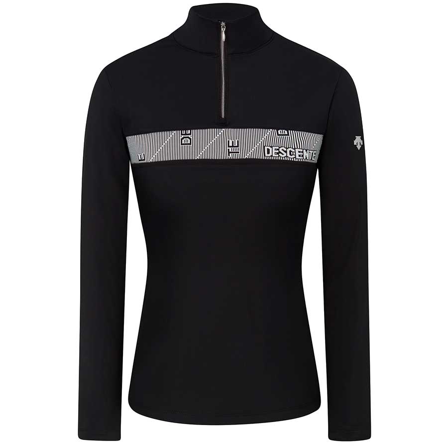 Descente Women Jill First Layer Shirt - Black Swiss