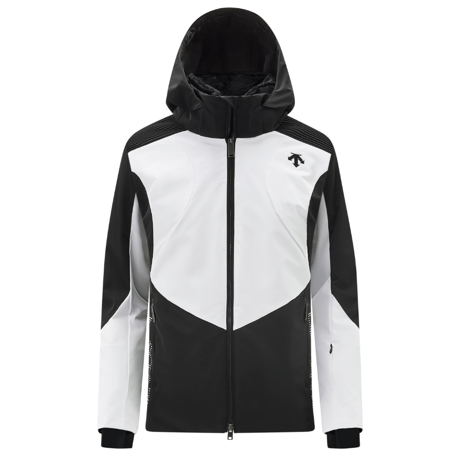 Descente Women Insulated Jacket - White Black