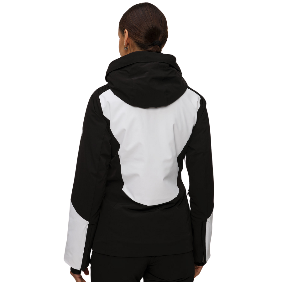 Descente Women Insulated Jacket - White Black