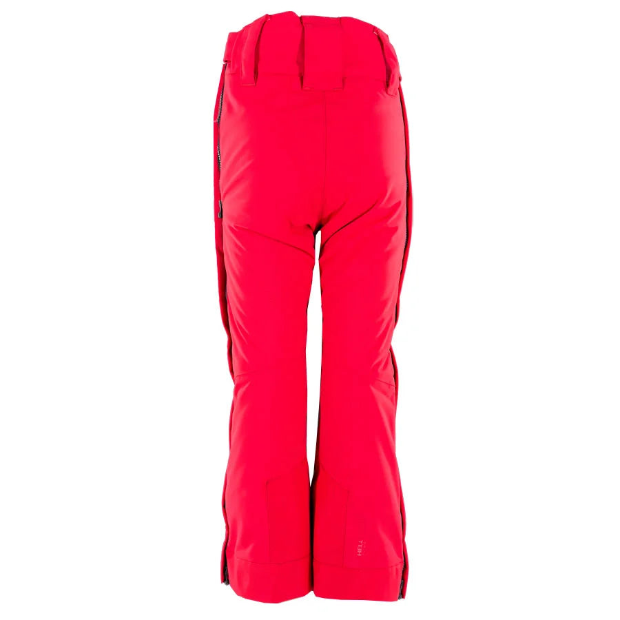 Helly Hansen Kid Norway Ski Team Falcon Full Side Zipper Pant - Red NSF