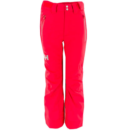 Helly Hansen Kid Norway Ski Team Falcon Full Side Zipper Pant - Red NSF