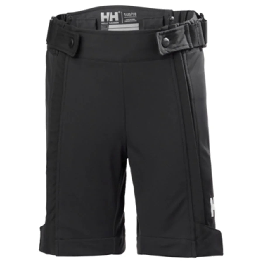 Helly Hansen Kid Pronghorn Softshell Training Shorts - Black