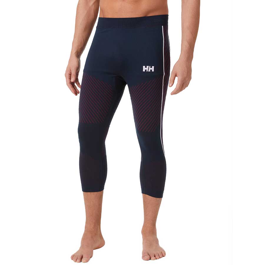 Helly Hansen Men Norway H1 Pro Lifa 3/4 Base Layer Pant - Navy NSF