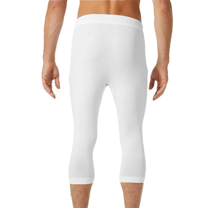 Helly Hansen Men Norway Ski Team Seamless 3/4 Base Layer Pant - White