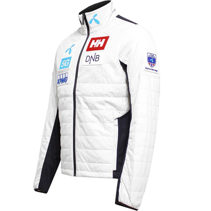 Helly Hansen Men Norway Ski Team World Cup Insulator Jacket - Nimbus Cloud NSF