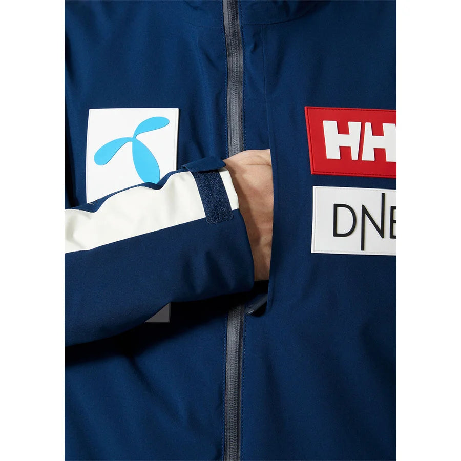 Helly Hansen Men Norway Ski Team World Cup Jacket - Ocean NSF