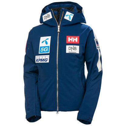 Helly Hansen Women Norway Ski Team World Cup Jacket - Ocean NSF