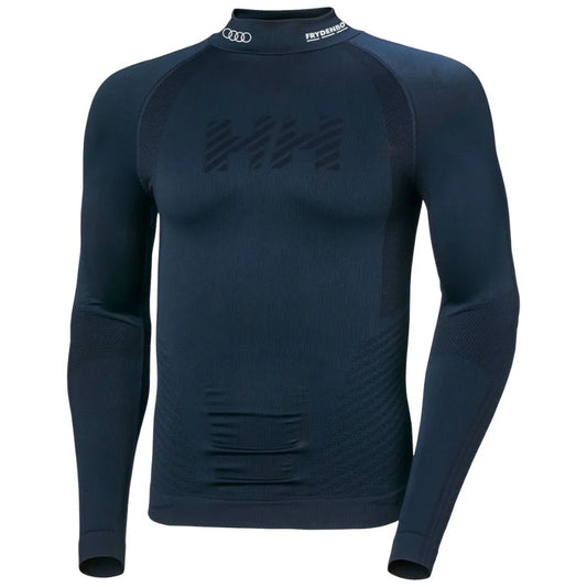 Helly Hansen Men H1 Pro Seamless Base Layer Top - Navy NSF