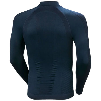 Helly Hansen Men H1 Pro Seamless Base Layer Top - Navy NSF