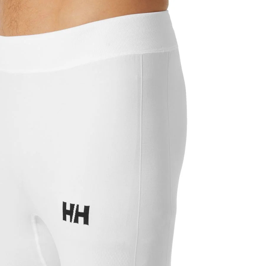 Helly Hansen Men Norway Team Racing Base Layer 3/4 Pant - White NSF