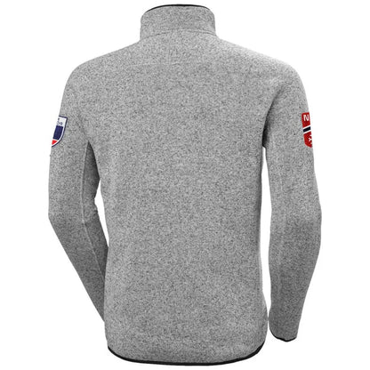 Helly Hansen Men Norway Team Varde 2.0 Fleece Jacket - Grey Fog NSF