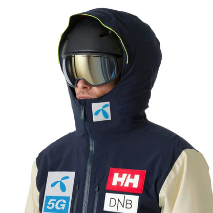 Helly Hansen Men Norway Telenor Team Kvitfjell Ski Jacket - NSF Team