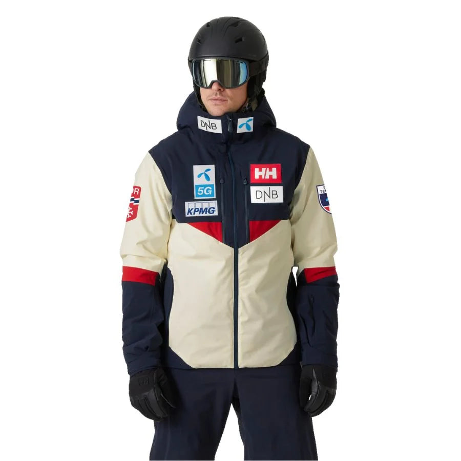 Helly Hansen Men Norway Telenor Team Kvitfjell Ski Jacket - NSF Team