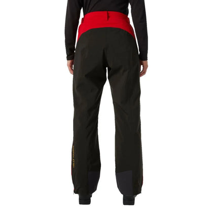 Helly Hansen Women Canada Ski Team World Cup Full Side Zip Pant - Black ACA