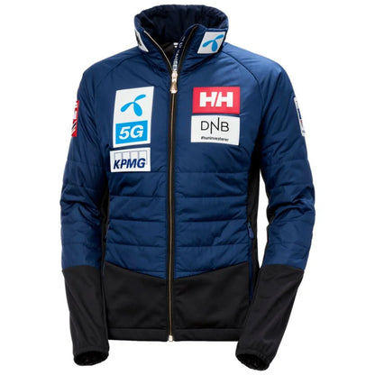 Helly Hansen Women Norway Ski Team World Cup Insulator Jacket - Ocean NSF