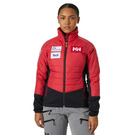 Helly Hansen Womens Canada World Cup Insulator Jacket - Red ACA