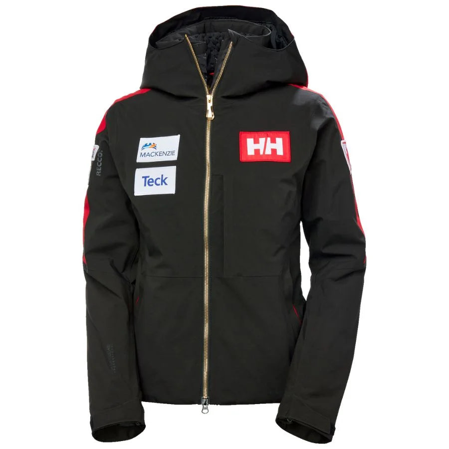 Helly Hansen Women Canada Ski Team World Cup Jacket - Black ACA