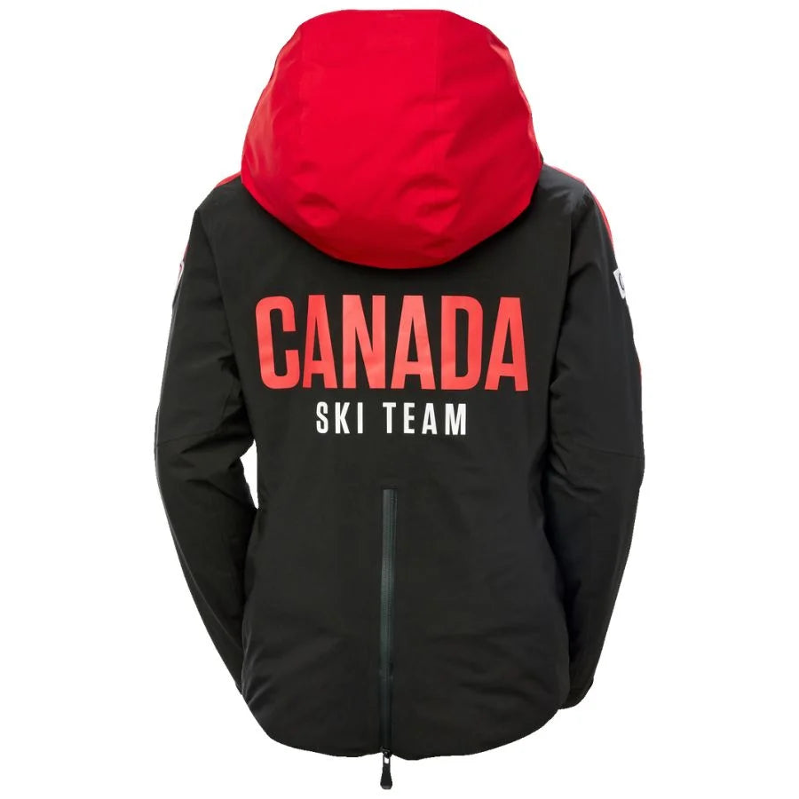 Helly Hansen Women Canada Ski Team World Cup Jacket - Black ACA