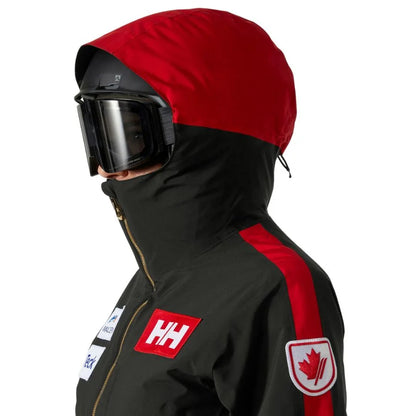 Helly Hansen Women Canada Ski Team World Cup Jacket - Black ACA