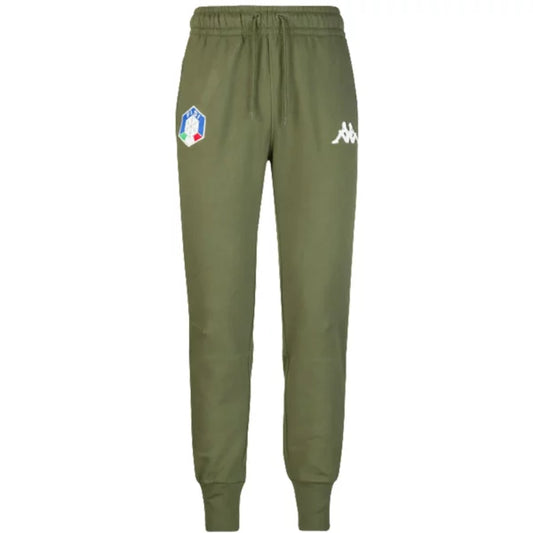 Kappa Men Italian FISI Team Sweatpants - Green Africa