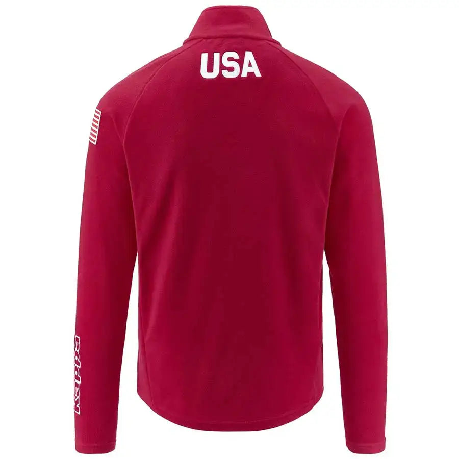 Kappa USA Alpine Team First Layer Shirt - Red USST