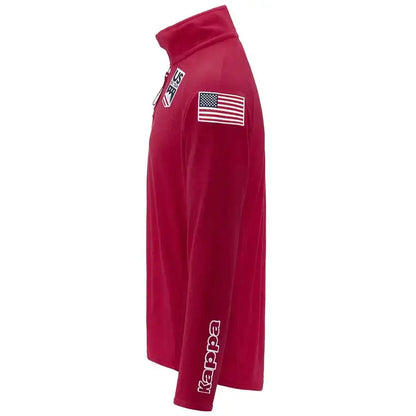 Kappa USA Alpine Team First Layer Shirt - Red USST