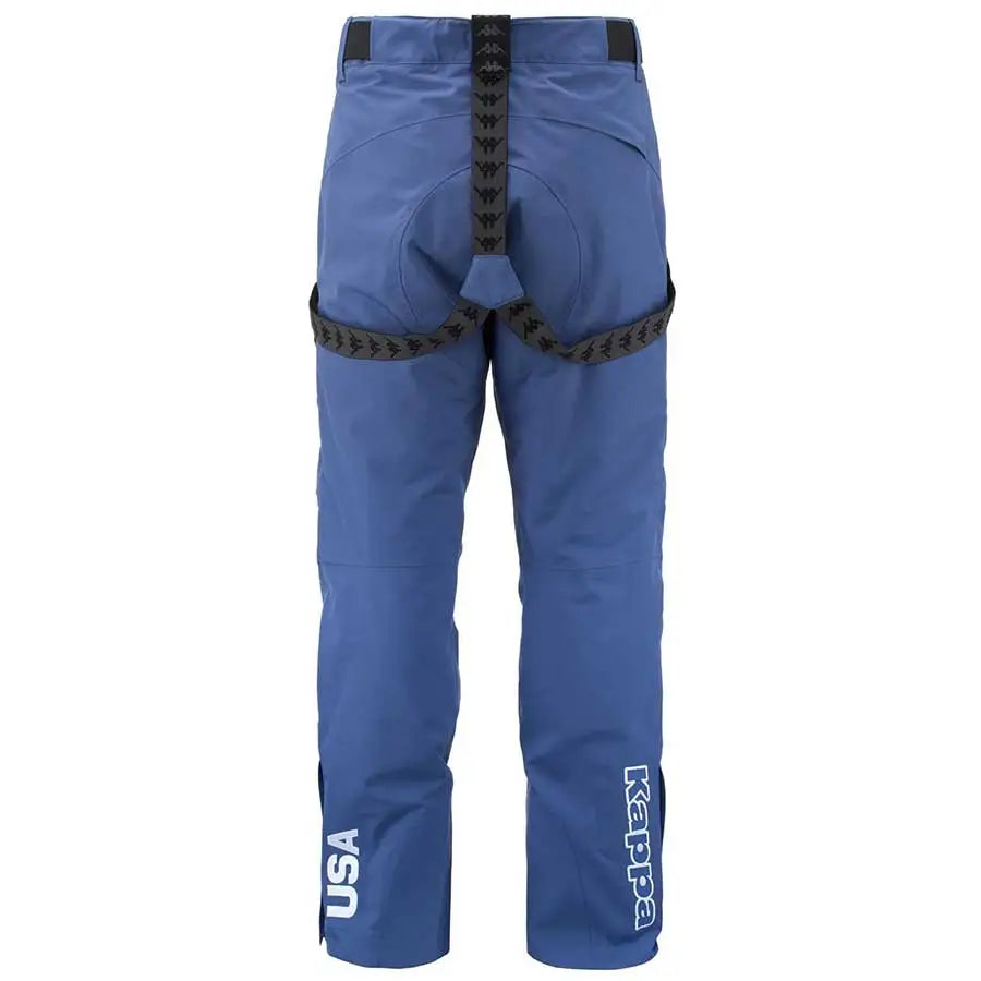 Kappa Men USA Ski Team Pant - Blue Fiord Black