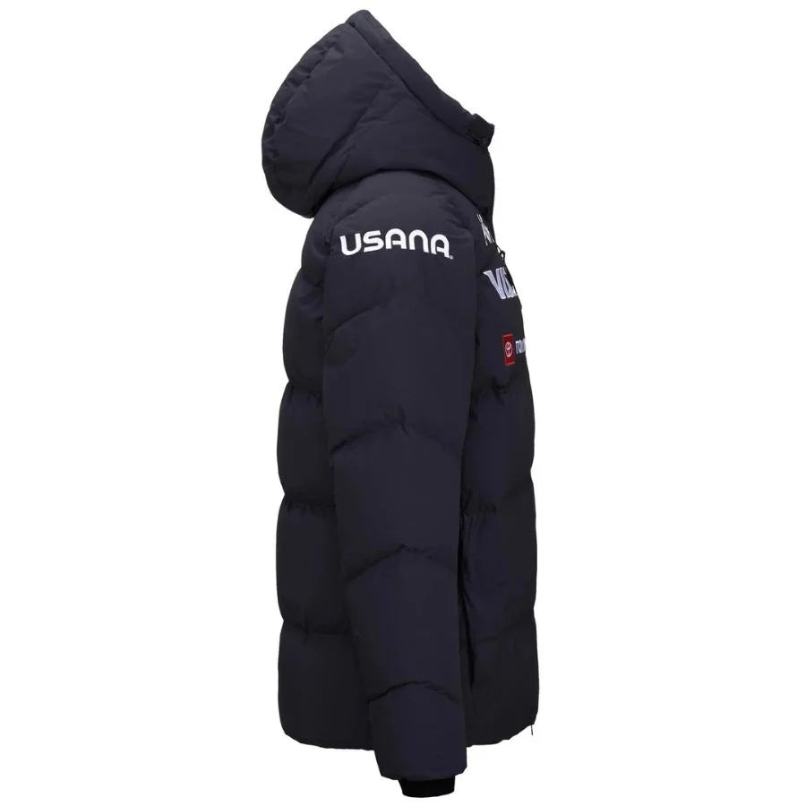 Kappa Men USA Ski Team Down Jacket - Blue Dark Navy