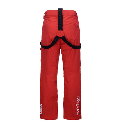 Kappa Men USA Ski Team Pant - Red Racing