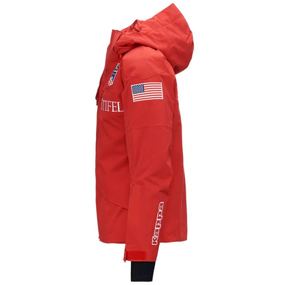 Kappa Men USA Ski Team Jacket - Red Racing