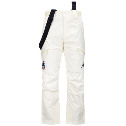 Kappa Men USA Ski Team Pant - White Milk