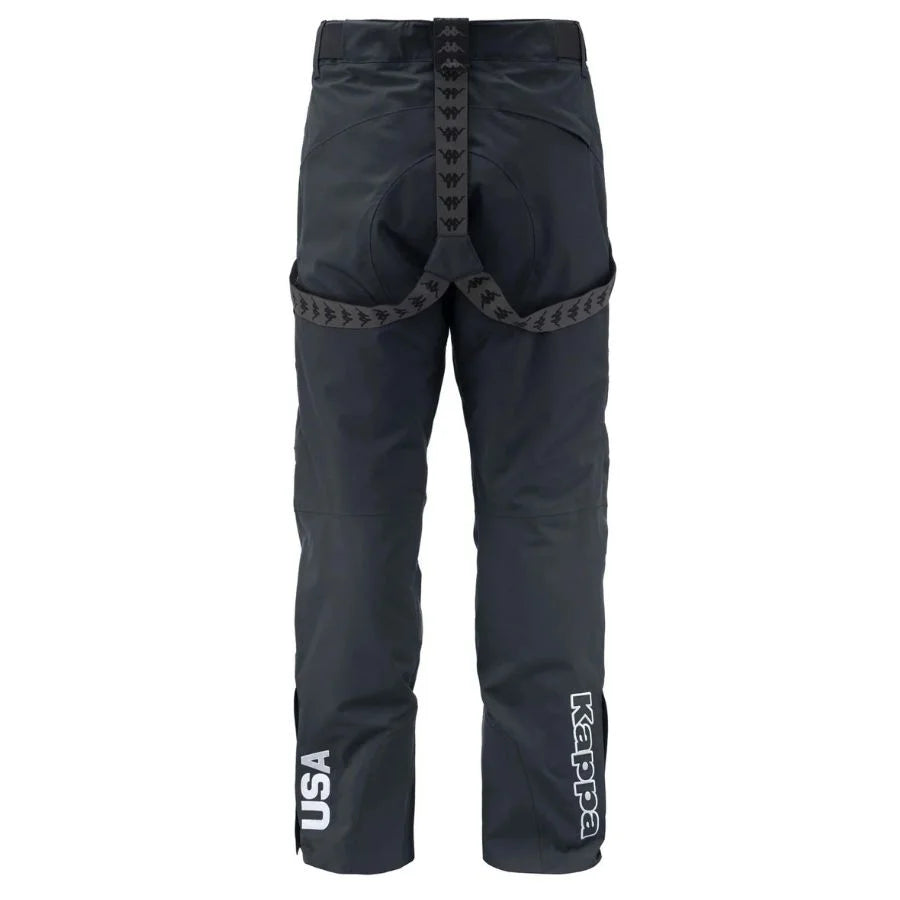 Kappa Men USA Ski Team Pant - Blue Dark Black