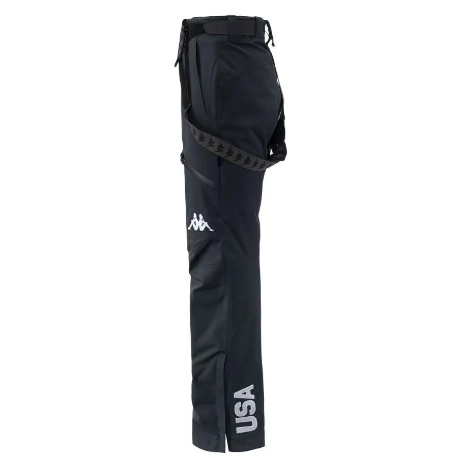 Kappa Men USA Ski Team Pant - Blue Dark Black