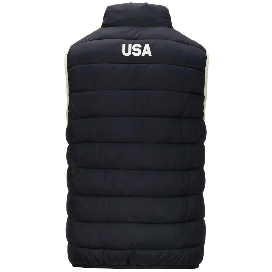 Kappa USA Ski Team Vest  - Blue Dark Navy