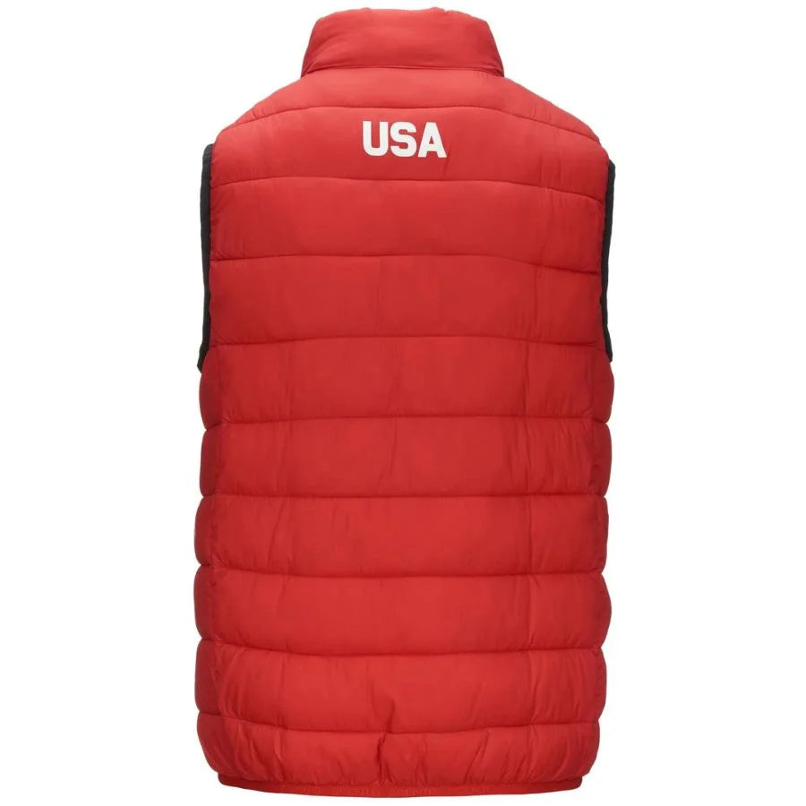 Kappa USA Ski Team Vest  - Red Racing