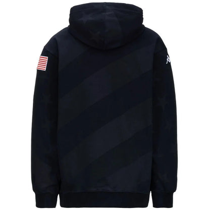 Kappa USA Team Utawi Sweater Hoodie  - Blue Dark Navy