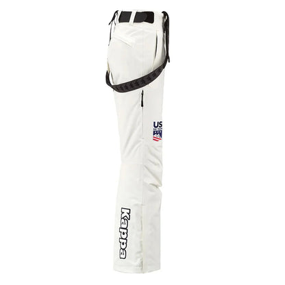 Kappa Women USA Ski Team Pant - White Antique Black